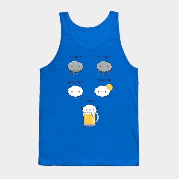 Weather Forecast Tank Top by wawawiwa